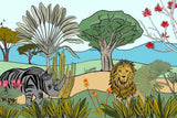 Louisemshop papier peint Lion Safari de Rêves