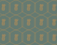 Louisemshop crédence de cuisine sur mesure et personnalisée Composite aluminium 3mm / 60x70cm / Vert d'eau Crédence / Fond de hotte sur mesure - Ananas