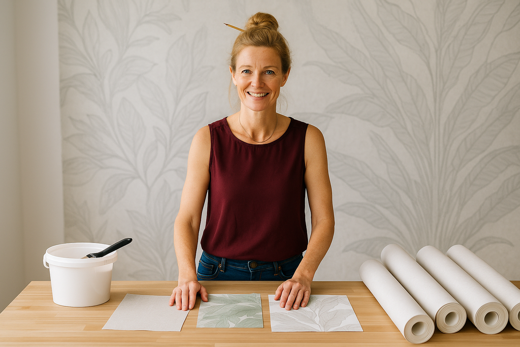 Astuces et conseils pour poser un papier peint sur un mur déjà peint