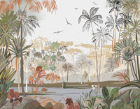 Papier peint personnalisés jungle et nature