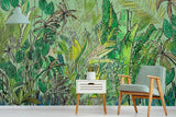 Louisemshop papier peint Papier Peint Jungle Verte