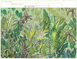 Louisemshop papier peint Papier Peint Jungle Verte