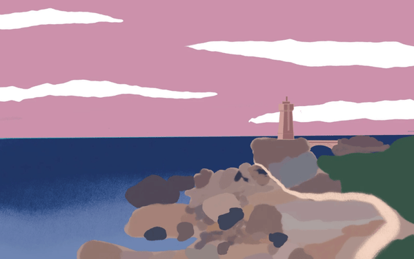 Louisemshop Papier peint phare