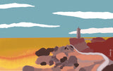 Louisemshop Papier peint Phare côtier