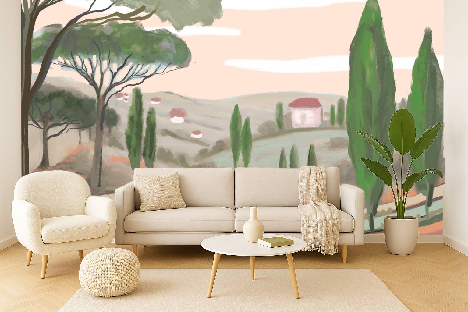 Louisemshop Papier Peint Toscane