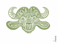 Louisemshop Composite aluminium 3mm / 60x70cm / Vert tendre Fond de hotte - Maori Buffalo