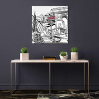 Louisemshop Tableaux sur mesure Tableau sur mesure - "Paris, la belle"